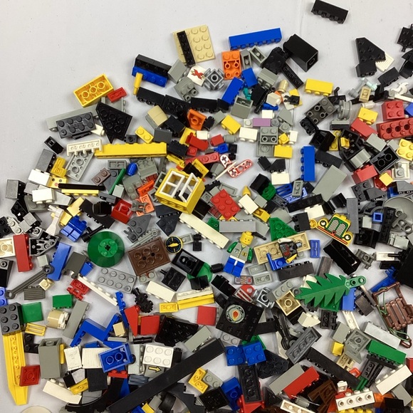 Lot of Lego Building Blocks Weight 1LB 4oz Mixed Blocks - Picture 5 of 7
